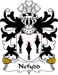 Welsh Coat of Arms for Nefydd (HARDD, Caernarfonshire)