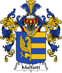 Italian Family Coat of Arms (v.25b) Malfatti