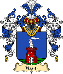 Italian Family Coat of Arms (v.25a) Nanti
