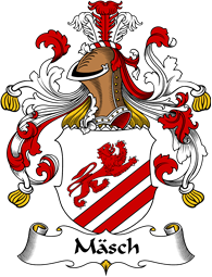 German Wappen Coat of Arms for Mäsch
