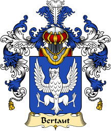 French Family Coat of Arms (v.25) Bertaut