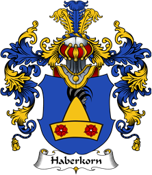 German Wappen Coat of Arms (v.25) Haberkorn