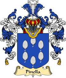 Italian Family Coat of Arms (v.25a) Pinella