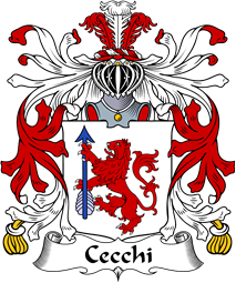Italian Coat of Arms for Cecchi