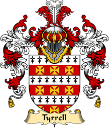 Irish Family Coat of Arms (v.25a) Tyrrell I