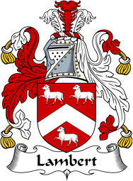 English Coat of Arms for the family Lambert