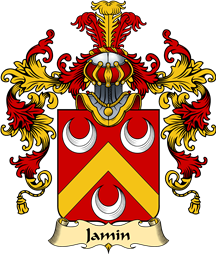French Family Coat of Arms (v.25) Jamin