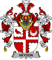 Irish Family Coat of Arms (v.25b) Heydon