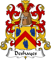 Coat of Arms from France for Deshayes