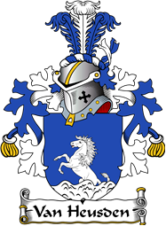 Dutch Coat of Arms for Van Heusden