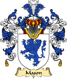 Irish Family Coat of Arms (v.25a) Mason