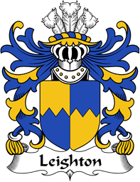 Welsh Coat of Arms for Leighton (of Leighton, Shropshire)