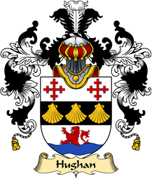 Scottish Family Coat of Arms (v.25) Hughan