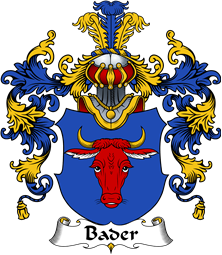 German Wappen Coat of Arms (v.25) Bader