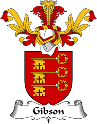 Coat of Arms from Scotland for Gibson