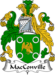 Irish Coat of Arms for MacConville or Conwell