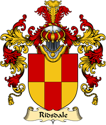 English Family Coat of Arms (v.25) Ridsdale