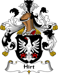 German Wappen Coat of Arms for Hirt