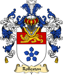 English Family Coat of Arms (v.25) Rolleston