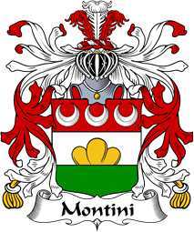 Italian Coat of Arms for Montini