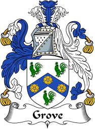 Irish Coat of Arms for Grove