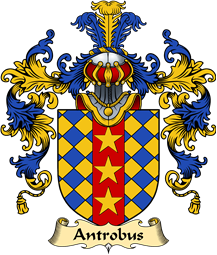 English Family Coat of Arms (v.25) Antrobus
