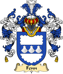 English Family Coat of Arms (v.25) Fenn