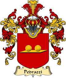 Italian Family Coat of Arms (v.25a) Pedrazzi