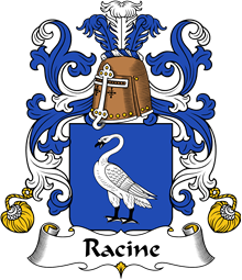 Coat of Arms from France for Racine