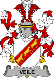 Irish Coat of Arms for Veile or Veale
