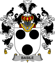 Irish Family Coat of Arms (v.25b) Basile