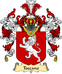 Italian Family Coat of Arms (v.25a) Toscano