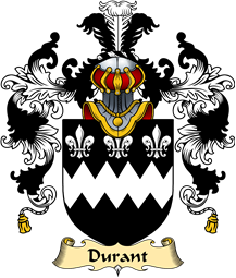 English Family Coat of Arms (v.25) Durant