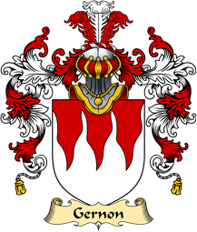 English Family Coat of Arms (v.25) Gernon