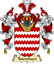 English Family Coat of Arms (v.25) Totenham