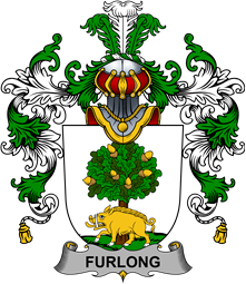 Irish Family Coat of Arms (v.25b) Furlong