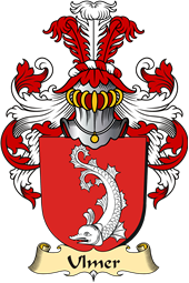 v.23 Coat of Family Arms from Germany for Ulmer