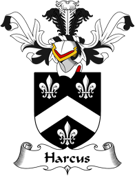 Coat of Arms from Scotland for Harcarse or Harcus
