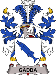 Swedish Coat of Arms for Gädda