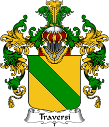 Italian Family Coat of Arms (v.25b) Traversi