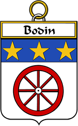French Coat of Arms Badge for Bodin