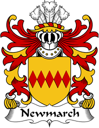 Welsh Coat of Arms for Newmarch (Conqueror of Brycheiniog 11th century)