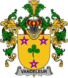 Irish Family Coat of Arms (v.25b) Vandeleur