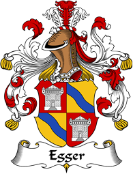 German Wappen Coat of Arms for Egger
