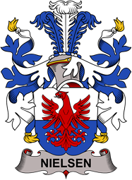Coat of arms used by the Danish family Nielsen