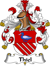 German Wappen Coat of Arms for Thiel