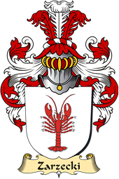 v.23 Coat of Family Arms from Germany for Zarzecki