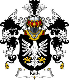 German Wappen Coat of Arms (v.25) Köth