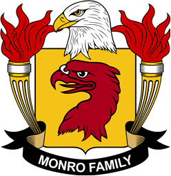 Coat of arms used by the Monro family in the United States of America