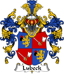 German Wappen Coat of Arms (v.25) Lubeck